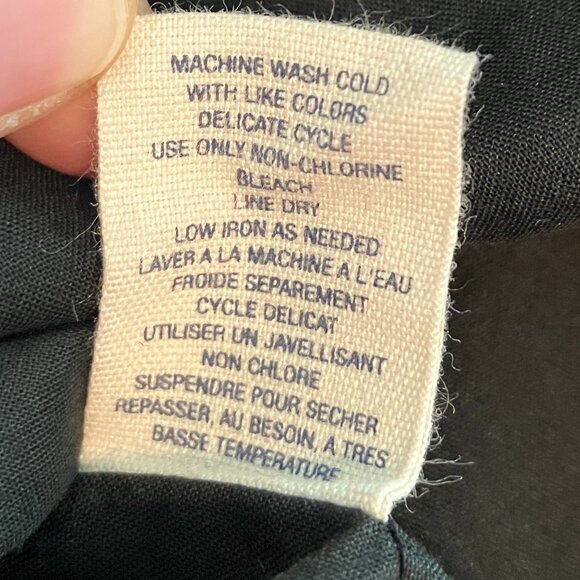 Anthropologie's Maeve: Black tiered ruffle dress (size 0) - Picture 9 of 10